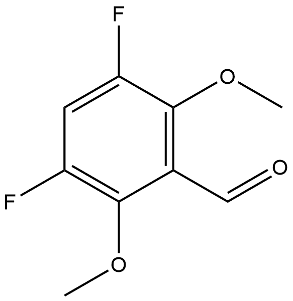 3,5-Difluoro-2,6-dimethoxybenzaldehyde Structure