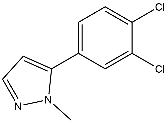 5-(3,4-Dichlorophenyl)-1-methyl-1H-pyrazole Structure