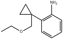 2-(1-(ethoxymethyl)cyclopropyl)aniline Structure