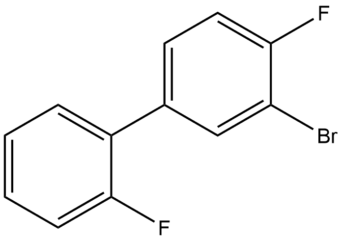 3'-Bromo-2,4'-difluoro-1,1'-biphenyl Structure