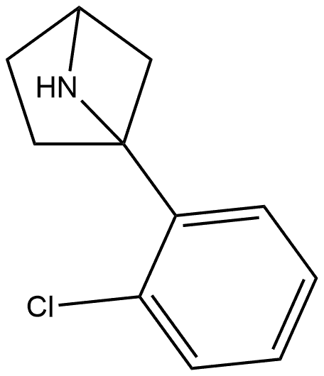 1-(2-chlorophenyl)-5-azabicyclo[2.1.1]hexane Structure