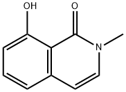 8-hydroxy-2-methyl-1,2-dihydroisoquinolin-1-one Structure