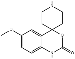 6-Methoxyspiro[benzo[d][1,3]oxazine-4,4'-piperidin]-2(1H)-one Structure