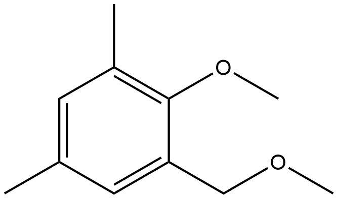 2-Methoxy-1-(methoxymethyl)-3,5-dimethylbenzene Structure