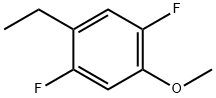 1-Ethyl-2,5-difluoro-4-methoxybenzene Structure