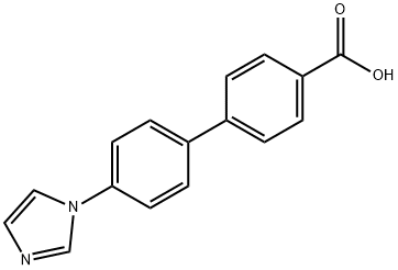 4'-(1H-imidazol-1-yl)-[1,1'-biphenyl]-4-carboxylic acid Structure