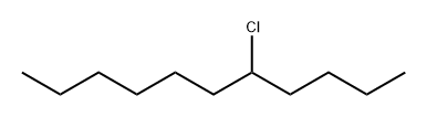 Undecane, 5-chloro- Structure