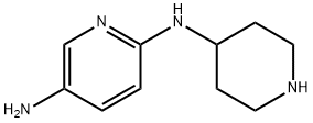 2-N-(piperidin-4-yl)pyridine-2,5-diamine 구조식 이미지