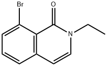 8-bromo-2-ethyl-1,2-dihydroisoquinolin-1-one Structure