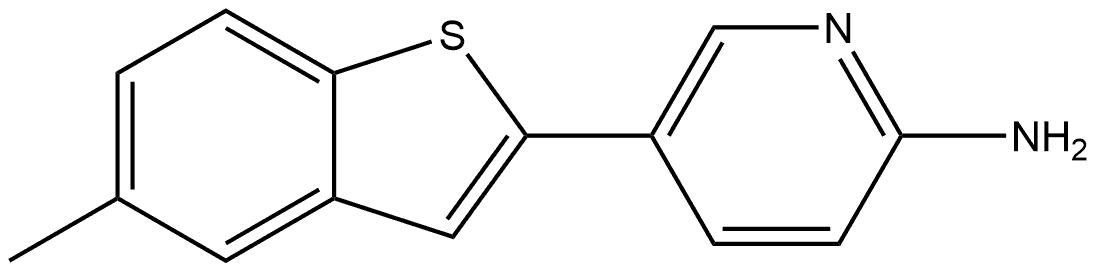 5-(5-Methylbenzo[b]thien-2-yl)-2-pyridinamine Structure