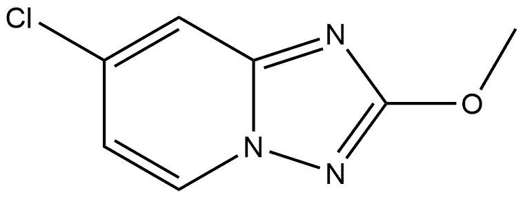 7-Chloro-2-methoxy[1,2,4]triazolo[1,5-a]pyridine Structure