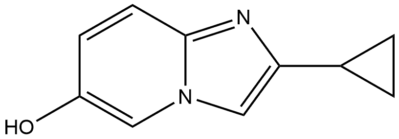 2-cyclopropylimidazo[1,2-a]pyridin-6-ol Structure