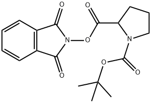 1-tert-butyl
2-(1,3-dioxo-2,3-dihydro-1H-isoindol-2-yl)
pyrrolidine-1,2-dicarboxylate Structure