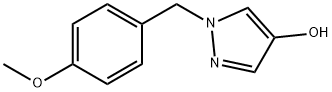 1H-Pyrazol-4-ol, 1-[(4-methoxyphenyl)methyl]- Structure