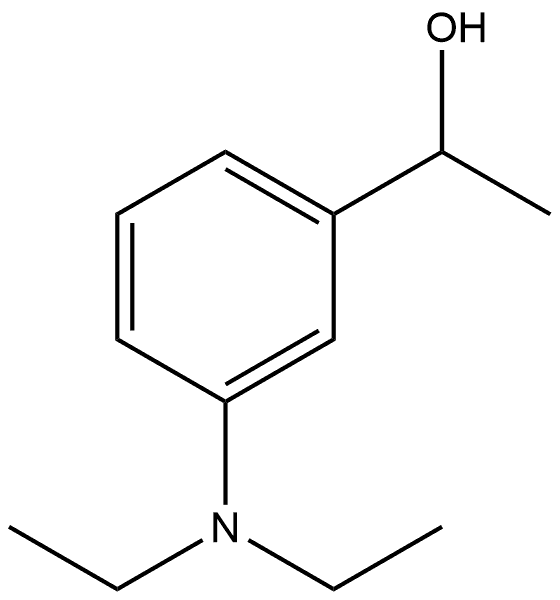 3-(Diethylamino)-α-methylbenzenemethanol Structure
