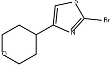 2-bromo-4-(oxan-4-yl)-1,3-thiazole Structure