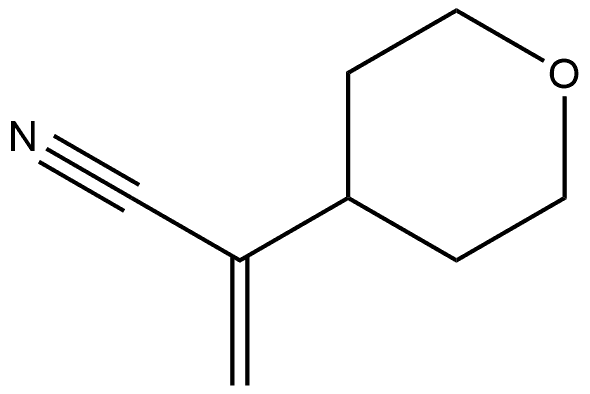 2-(oxan-4-yl)prop-2-enenitrile Structure