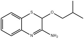 2H-1,4-Benzothiazin-3-amine, 2-(2-methylpropoxy)- Structure