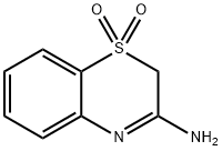 2H-1,4-Benzothiazin-3-amine, 1,1-dioxide Structure