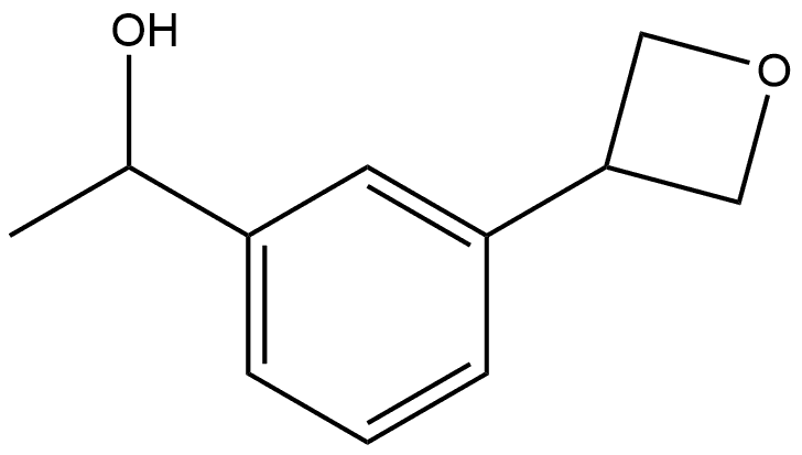 α-Methyl-3-(3-oxetanyl)benzenemethanol Structure