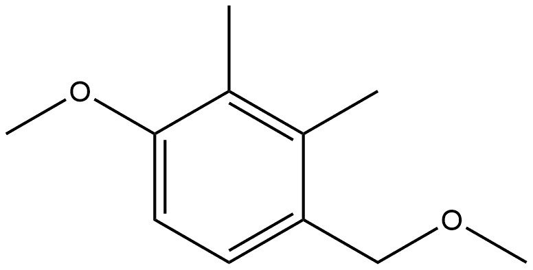 1-Methoxy-4-(methoxymethyl)-2,3-dimethylbenzene Structure