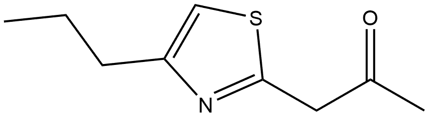 1-(4-Propyl-2-thiazolyl)-2-propanone Structure