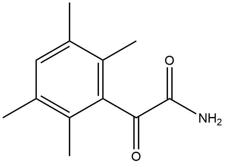 2,3,5,6-Tetramethyl-α-oxobenzeneacetamide Structure