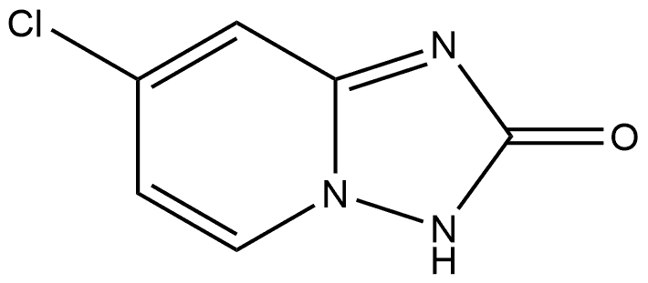 7-Chloro[1,2,4]triazolo[1,5-a]pyridin-2(3H)-one Structure