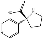 Proline, 2-(4-pyridinyl)- Structure