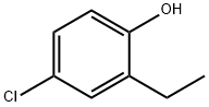 Phenol, 4-chloro-2-ethyl- Structure