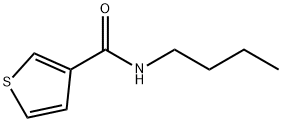 3-Thiophenecarboxamide, N-butyl- Structure