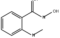 Benzenecarboximidamide, N-hydroxy-2-(methylamino)- Structure