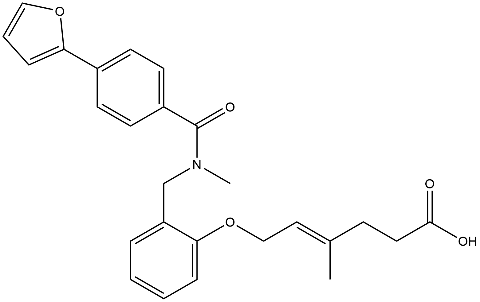 Pparδ agonist 1 Structure