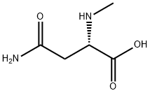 L-Asparagine, N2-methyl- Structure