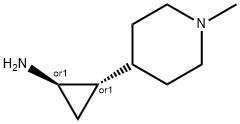 rac-(1R,2S)-2-(1-methylpiperidin-4-yl)cyclopropan-
1-amine Structure