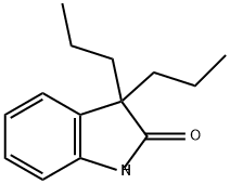 2H-Indol-2-one, 1,3-dihydro-3,3-dipropyl- Structure