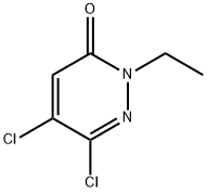 5,6-dichloro-2-ethyl-3(2H)-pyridazinone Structure