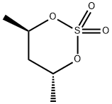 1,3,2-Dioxathiane, 4,6-dimethyl-, 2,2-dioxide, (4R,6R)- Structure