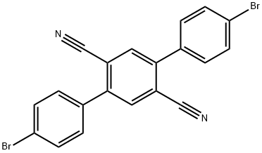 2',5'-dicyano-4,4''-dibromo-1,1':4',1"-terphenyl Structure