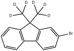 2-Bromo-9,9-dimethyl-d3-9H-fluorene Structure