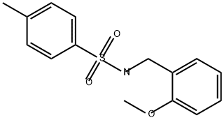 Benzenesulfonamide, N-[(2-methoxyphenyl)methyl]-4-methyl- Structure