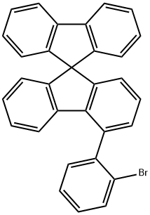 9,9'-Spirobi[9H-fluorene], 4-(2-bromophenyl)- Structure