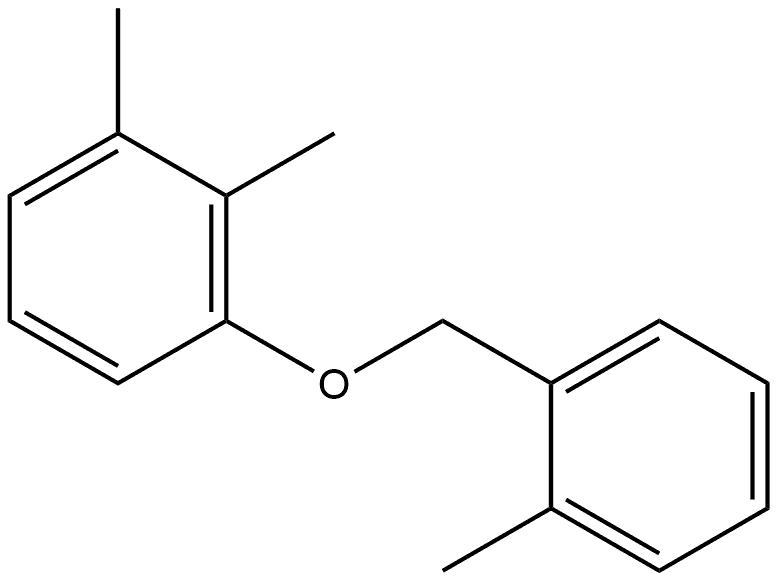 1,2-Dimethyl-3-[(2-methylphenyl)methoxy]benzene Structure