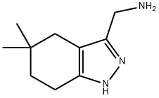 1-(5,5-dimethyl-4,5,6,7-tetrahydro-1H-indazol-3-yl)
methanamine Structure