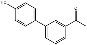 4-(3-Acetylphenyl)phenol Structure