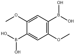 Boronic acid, B,B'-(2,5-dimethoxy-1,4-phenylene)bis- Structure