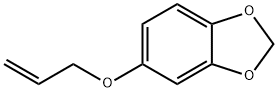 1,3-Benzodioxole, 5-(2-propen-1-yloxy)- Structure