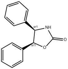 rel-(4R*,5S*)-4,5-디페닐옥사졸리딘-2-온 구조식 이미지