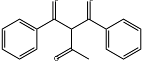1,3-Butanedione, 2-benzoyl-1-phenyl- 구조식 이미지