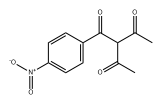 2,4-Pentanedione, 3-(4-nitrobenzoyl)- 구조식 이미지